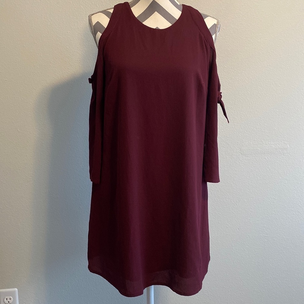 Ladies Speechless Maroon Dress size XS